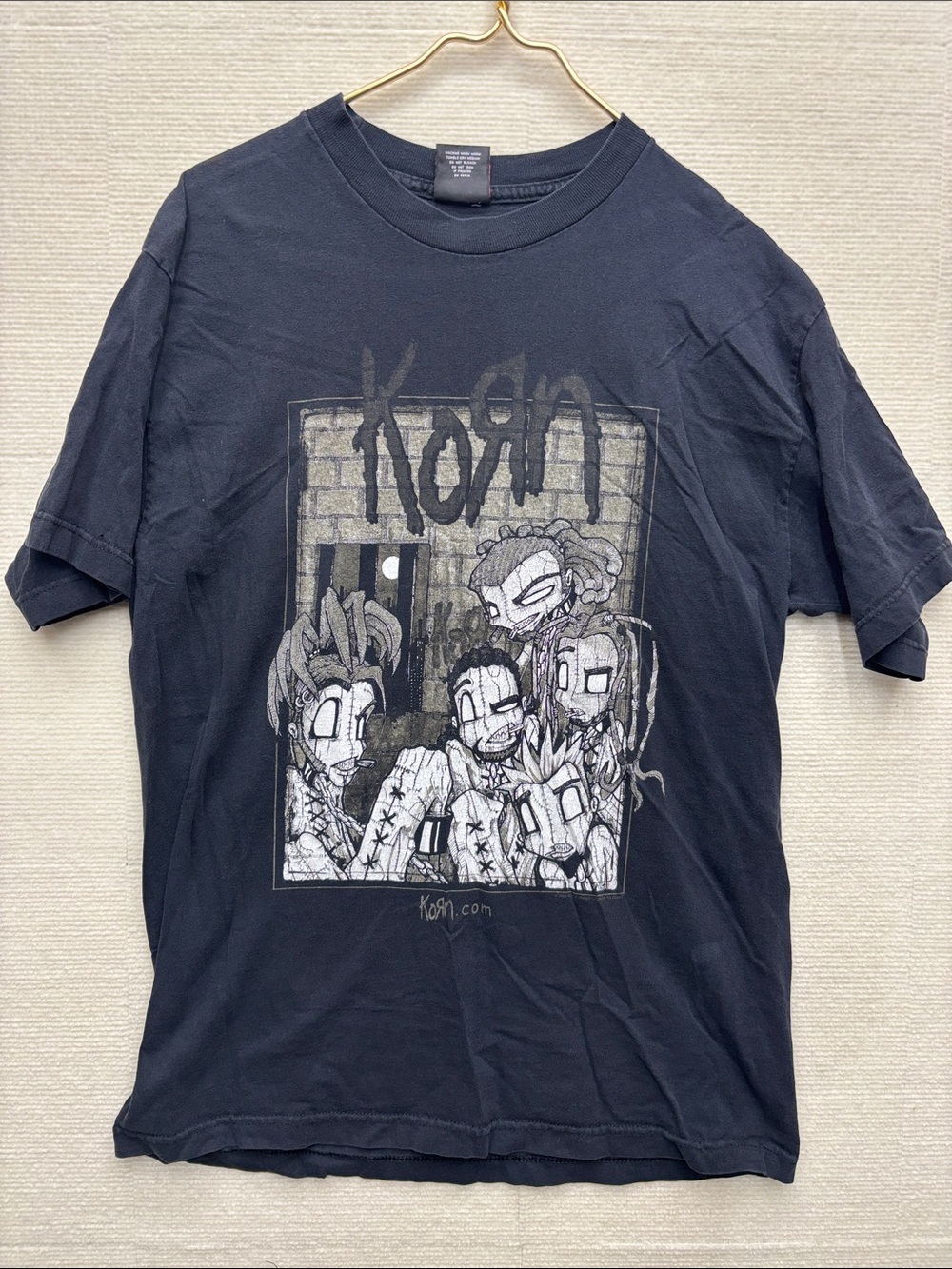 Korn Graphic Band Tee in Black sick and twisted lg